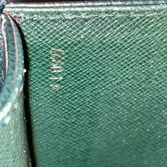 Louis Vuitton Briefcase authentic vintage LV Green Epi Briefcase Rare LV Bag 💼 - Picture 6 of 13